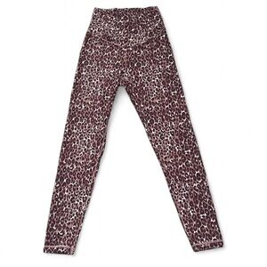 Aerie Leopard Print 7/8 Leggings Women’s Size M Brown Tan Stretchy Pants